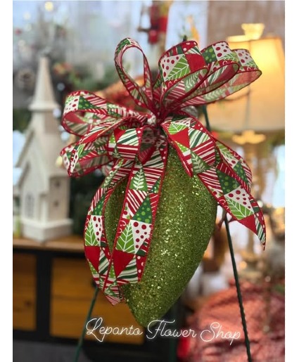 Hanging Glittered Ornament 