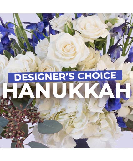 Hanukkah Florals Designer's Choice Flower Bouquet