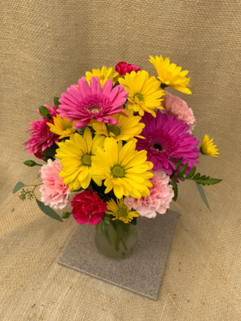 Happiness Fresh Vase Arrangement