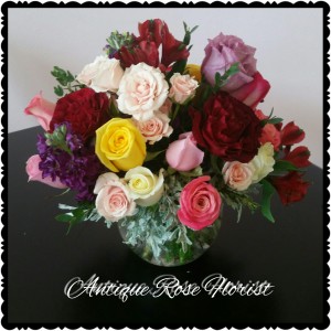 Happiness Galore VARIETY OF MIXED BEAUTIFUL ROSES AND SPRAY ROSES TOGETHER