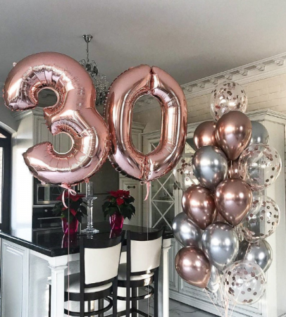 Rose Gold Birthday Party  