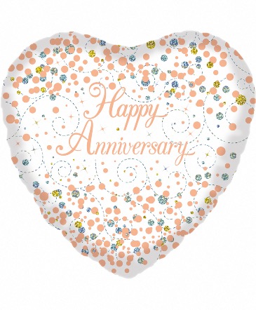 Happy Anniversary Balloon   in Laurel, MD | The Blooming Bohemian