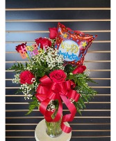 Happy Bday Roses 