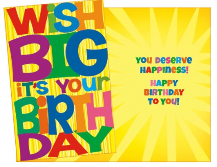 Happy Birthday #5 Greeting Card