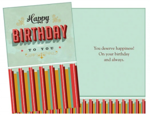 Happy Birthday #6 Greeting Card