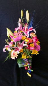 Happy Birthday Arrangement Arrangement