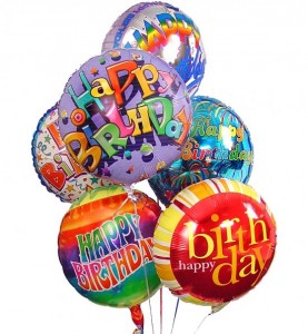 Happy Birthday Balloon Bouquet in New Port Richey, FL | FLOWERS TODAY FLORIST