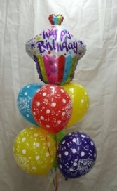 Happy Birthday Balloon Bouquet 