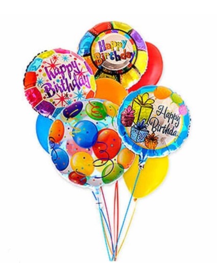 Happy Birthday Balloons Bouquet 