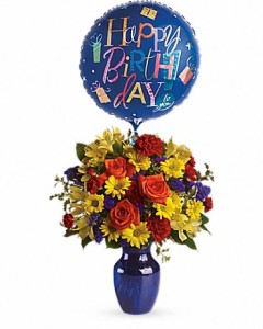 Happy Birthday Bouquet  in Newmarket, ON | FLOWERS 'N THINGS FLOWER & GIFT SHOP