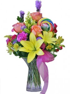 Happy Birthday Bouquet Of Flowers In Riverside Ca Willow Branch Florist Of Riverside