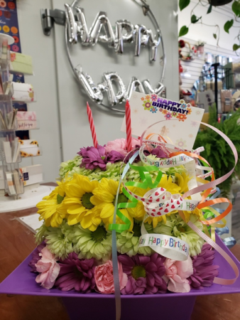 Narin's balloon birthday cake - Decorated Cake by Torte - CakesDecor