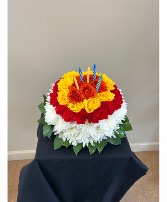 Happy birthday cake bouquet  