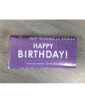 Happy Birthday Chocolate Bar 