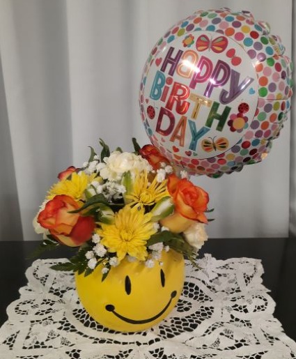 Happy Birthday Fun Vase