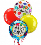 Happy Birthday Mylar Balloon 