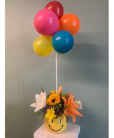 Happy Birthday or Cheer in Fort Worth, TX | Mary Poppins Balloons & Flower