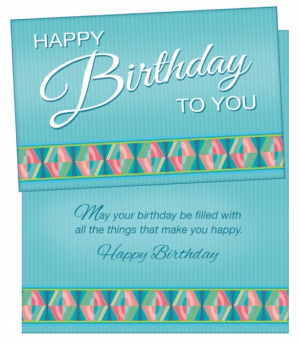 Happy Birthday #9 Greeting Card