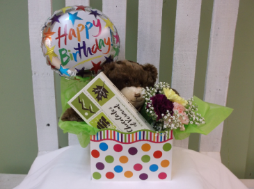 HAPPY BIRTHDAY TO YOU!!! GIFT PACKAGE in Springfield, VT | WOODBURY FLORIST