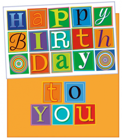Happy Birthday #1 Greeting Card