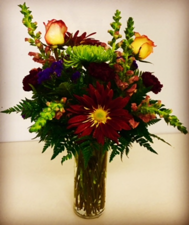 Happy Boss's Day Mixed Floral Colors