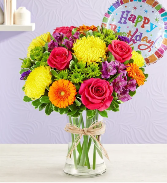 Happy Bright Birthday (Balloon Extra) 