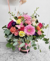 Happy colorful day arrangement  Any occasion 