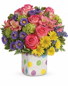 Happy Dots Bouquet Teleflora