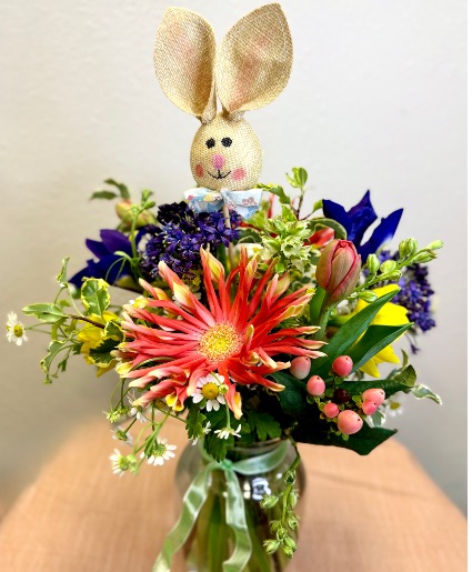 Happy Easter Bunny! Spring Bouquet