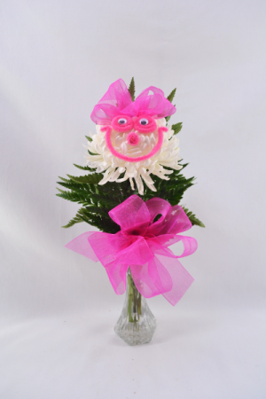Happy Face Bud Vase