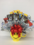 happy face candy bouquet R candy arrangement