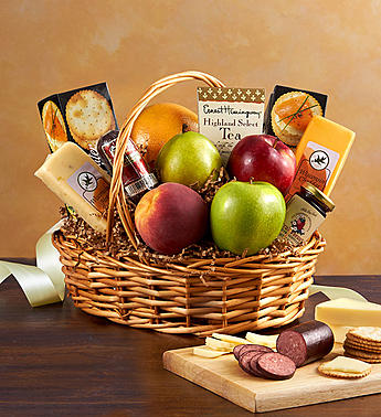 Happy Fall Fruit & Gourmet Basket 