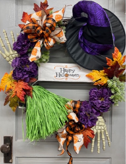 Happy Halloween  XL Wreath 