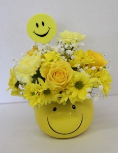 Happy Happy Happy Arrangement in Troy, MI | DELLA'S MAPLE LANE FLORIST