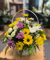 Happy Heart Basket  in Elizabeth City, North Carolina | Albemarle Floral 