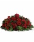 Happy Holiday Arrangement Centerpiece 