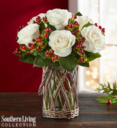 Happy Holiday Bouquet by Southern Living® Arrangement