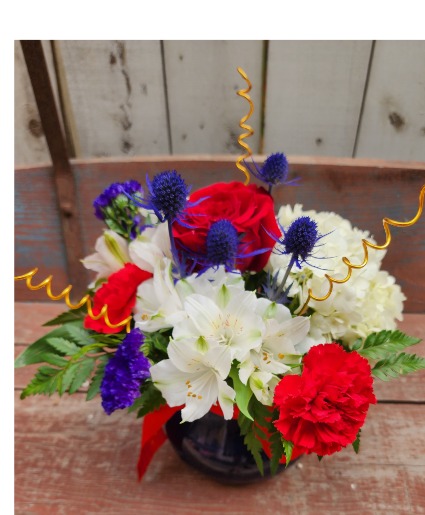 Happy Independence Day Vase Arrangement