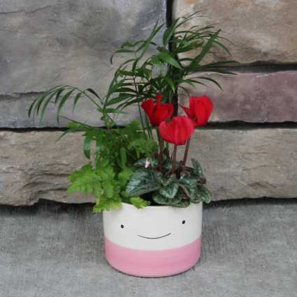 Happy Little Garden - Pink Festive Garden