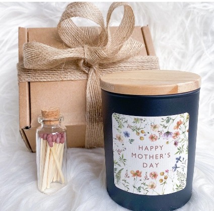 Happy Mother's Day Candle