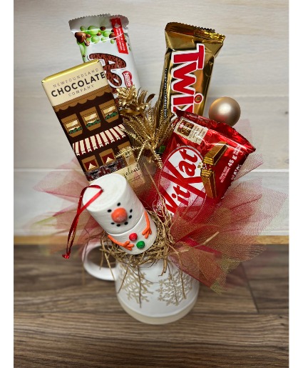 Snowflake  Mug anf Chocolate Set 