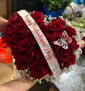 Happy V-Day Hand Bouquet 