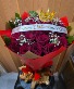 Happy Valentine's Day Bouquet 24 Red Roses 