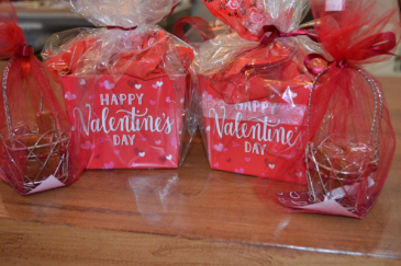 Happy Valentine's Day Happy Valentine's Day Basket