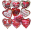 Happy Valentines or I Love you Mylar 18In 