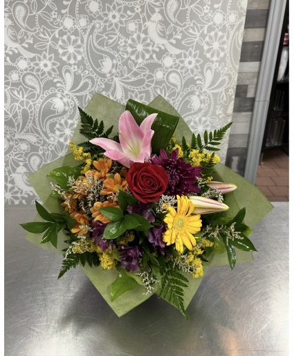 Happy Wishes Bouquet No Vase