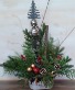 Christmas Evergreen Garden Keepsake Garden Stake/Christmas greens