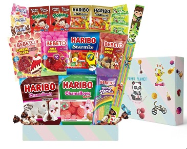 Haribo Gummy Candy Snack Box Care Package  in Culpeper, VA | ENDLESS CREATIONS FLOWERS AND GIFTS