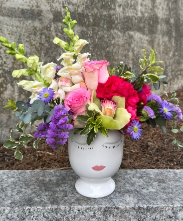 Harmonious Blooms Flower Arrangement in Medina, NY | CREEKSIDE FLORAL AND DESIGN