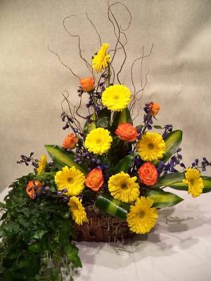 Harmonious Blooms Fresh Flowers & Houseplant